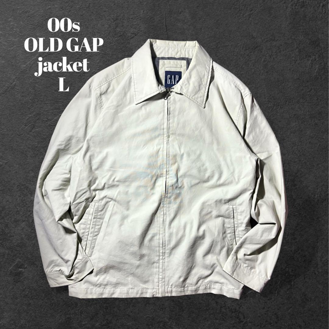 00s OLD GAP スウィングトップ ドリズラージャケット L ベージュ