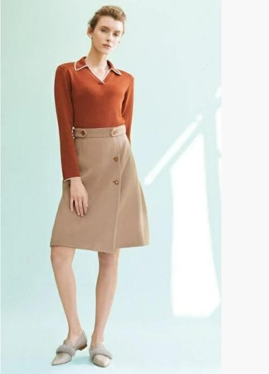 掲載商品★極美品★FOXEY/フォクシー セーター キャラメルリボン ウール38