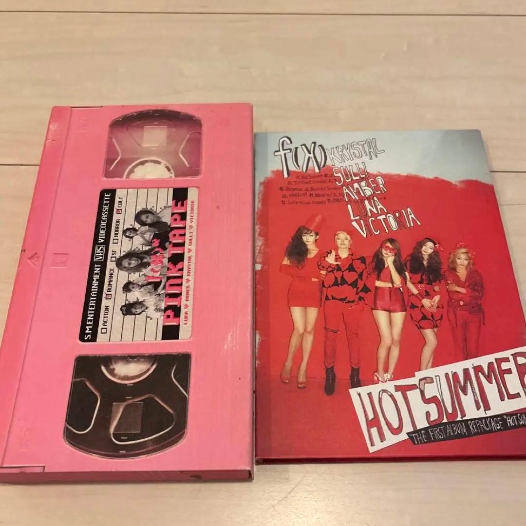 K-POP・アジア f(x) pink tape hot summer