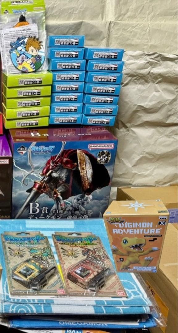 【最終価格】一番くじ デュークモン デジモンカラー2台 他 一番くじ 「デジモン」シリーズ -光を放つ、ふたつの力-｜一番くじ