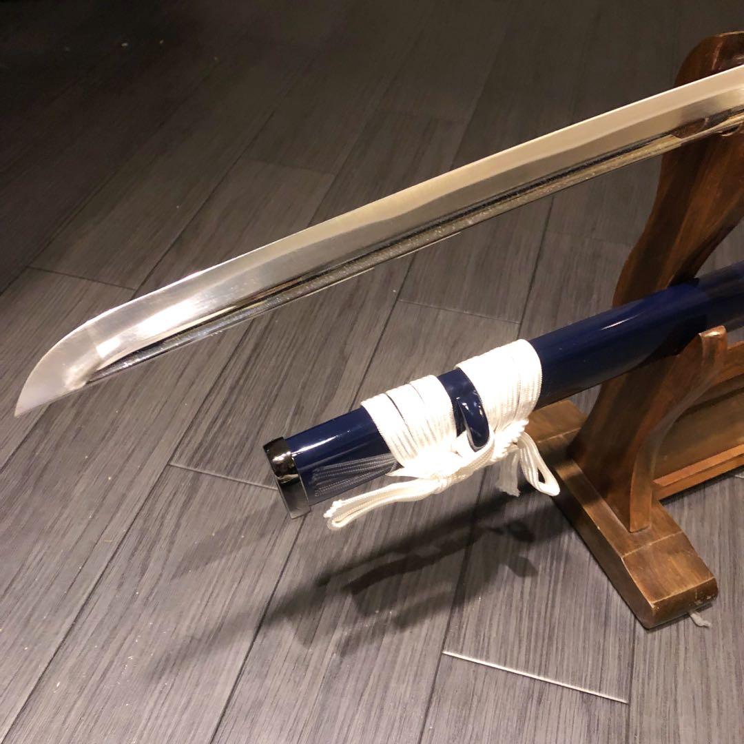最高級模造刀 関の刀匠作 名刀 高級居合刀 樋入刀身 長谷部 織田信長