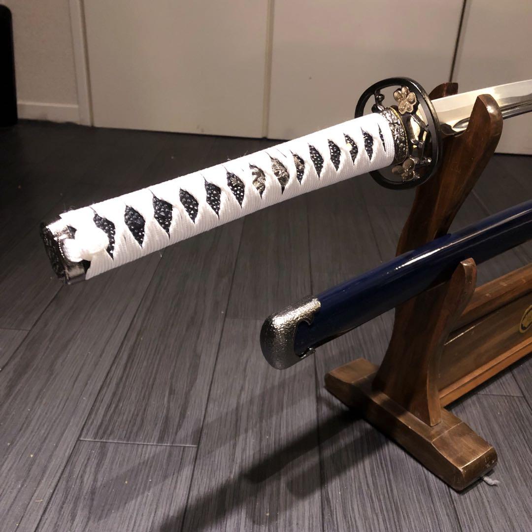 最高級模造刀 関の刀匠作 名刀 高級居合刀 樋入刀身 長谷部 織田信長