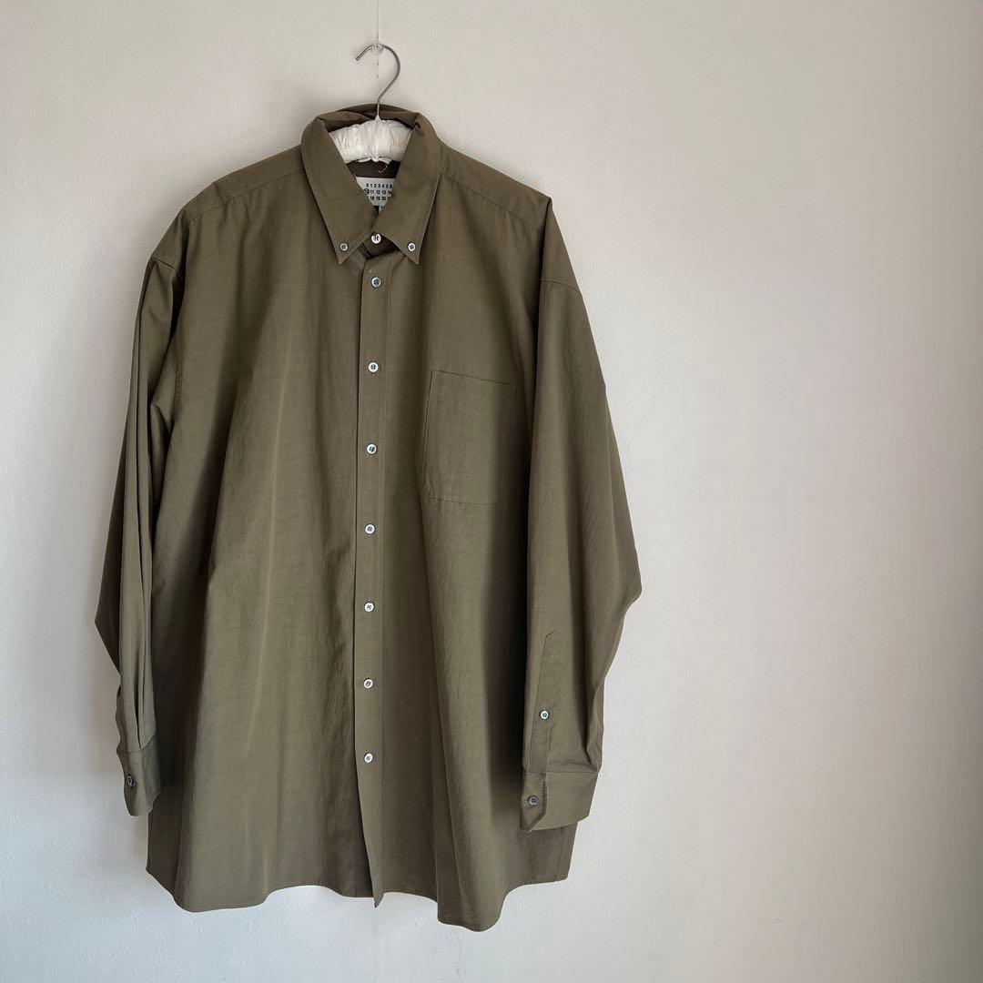 Maison Margiela /メゾンマルジェラ オーバーサイズシャツ オーバーサイズ シャツ（ブルー）｜Maison Margiela(メゾン マルジェラ