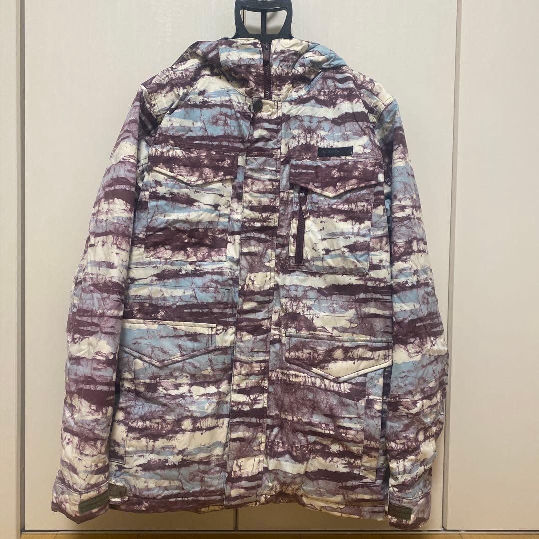 Burton スノーボードウェア フード付き マルチカラー