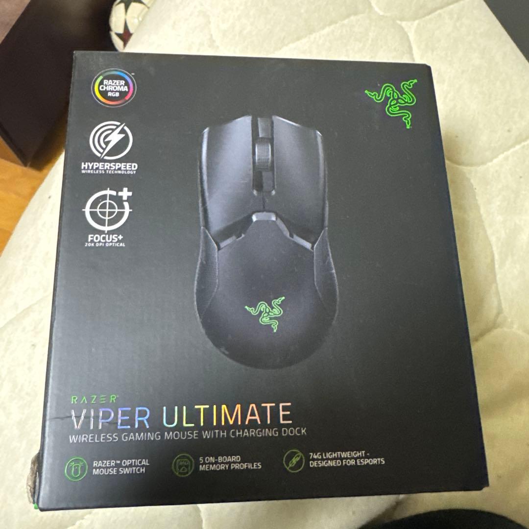 Razer Viper Ultimate ワイヤレスゲーミングマウス Razer Viper Ultimate レビュー】驚異の軽量ワイヤレスマウス