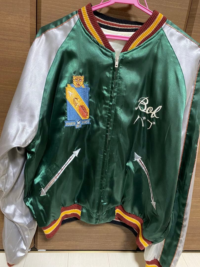 テーラー東洋 リバーシブル スカジャン インディアンパンナム機 - メルカリ