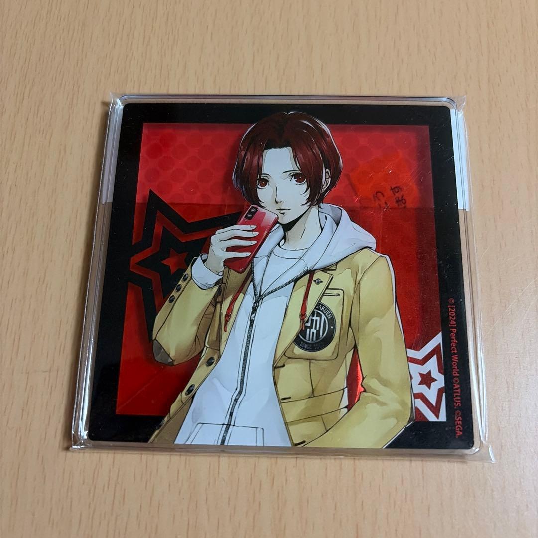 ペルソナ5x アクリルコースター 主人公 ワンダー - メルカリ