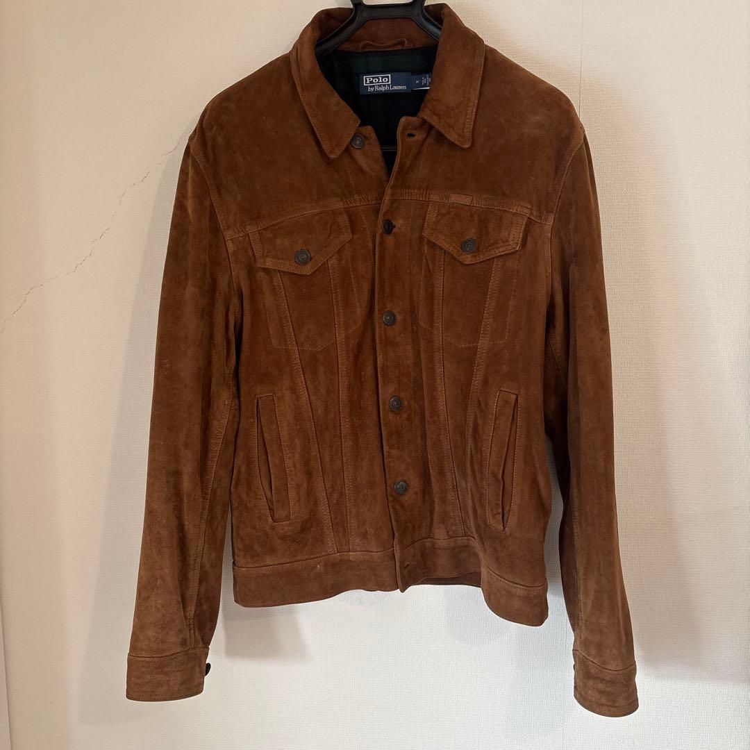 美品 特価】ポロ ラルフローレン スエード レザー トラッカー - メルカリ