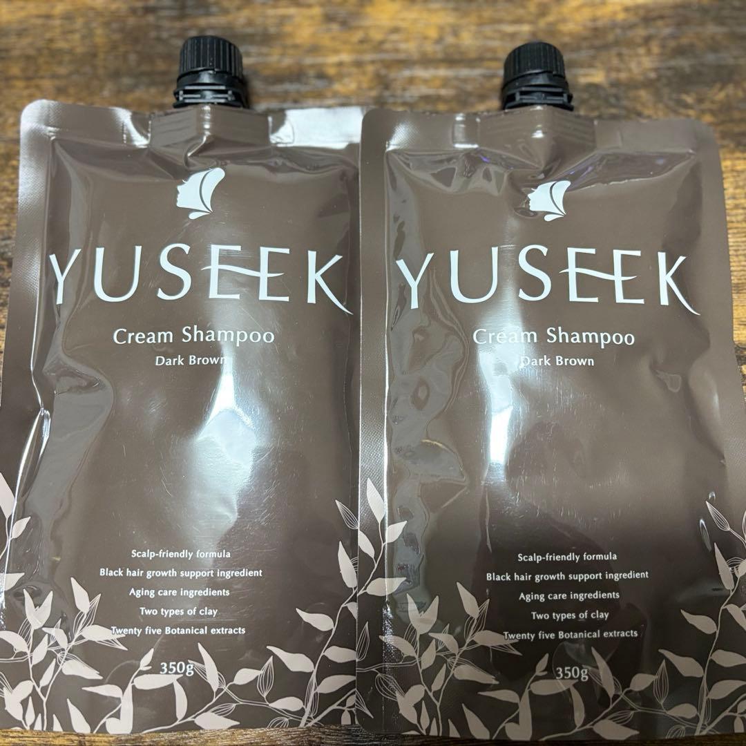 【新品未開封】YUSEEK ユーシーク カラークリームシャンプー 350g2個 YUSEEK クリームシャンプー｜YUSEEKの使い方を徹底解説 - YUSEEK