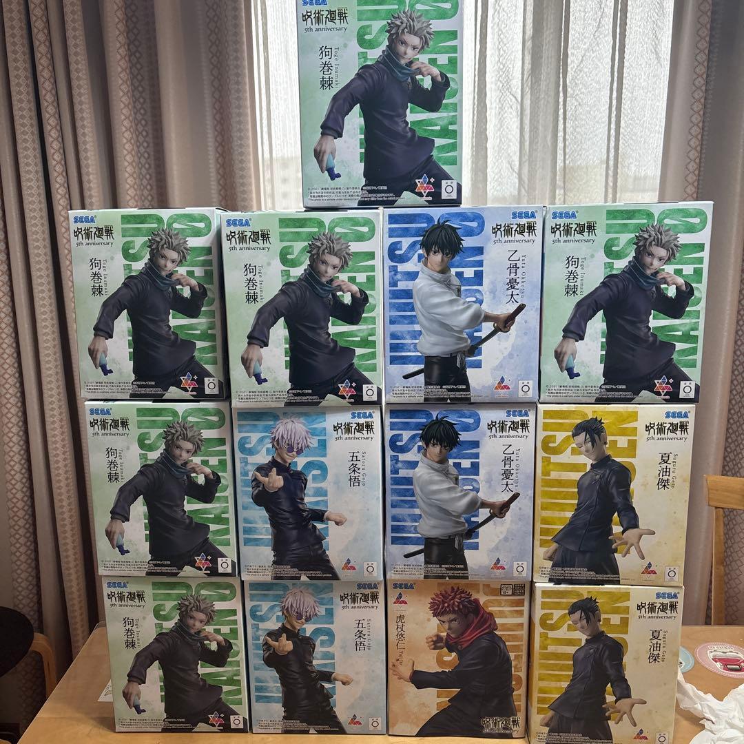 呪術廻戦 フィギュア Luminasta 5周年記念　ラウンドワン限定