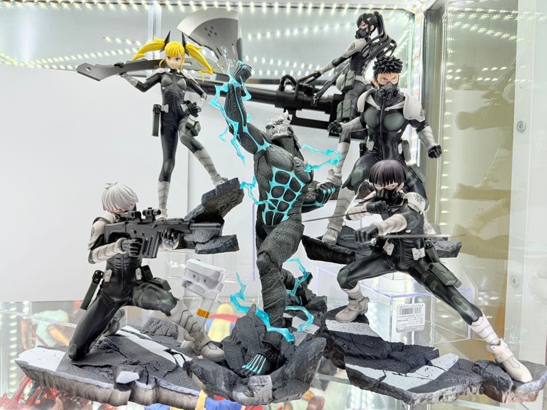 【開封品】怪獣8号　フィギュア6点セット　コトブキヤ　表情替えパーツは未開封