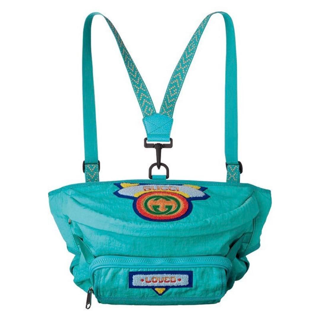 happy様】GUCCI テリー クロス 2wayウエストポーチ バックパック