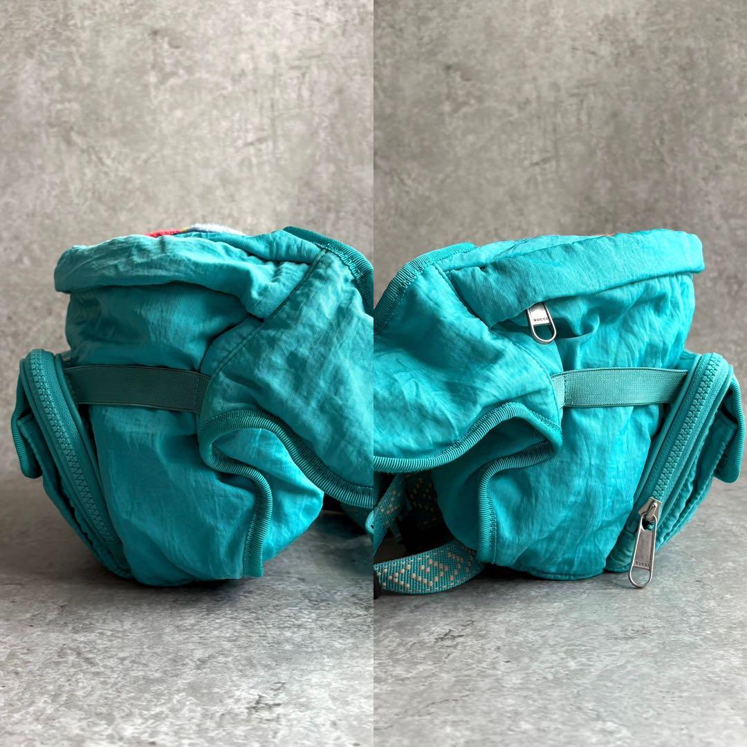 happy様】GUCCI テリー クロス 2wayウエストポーチ バックパック