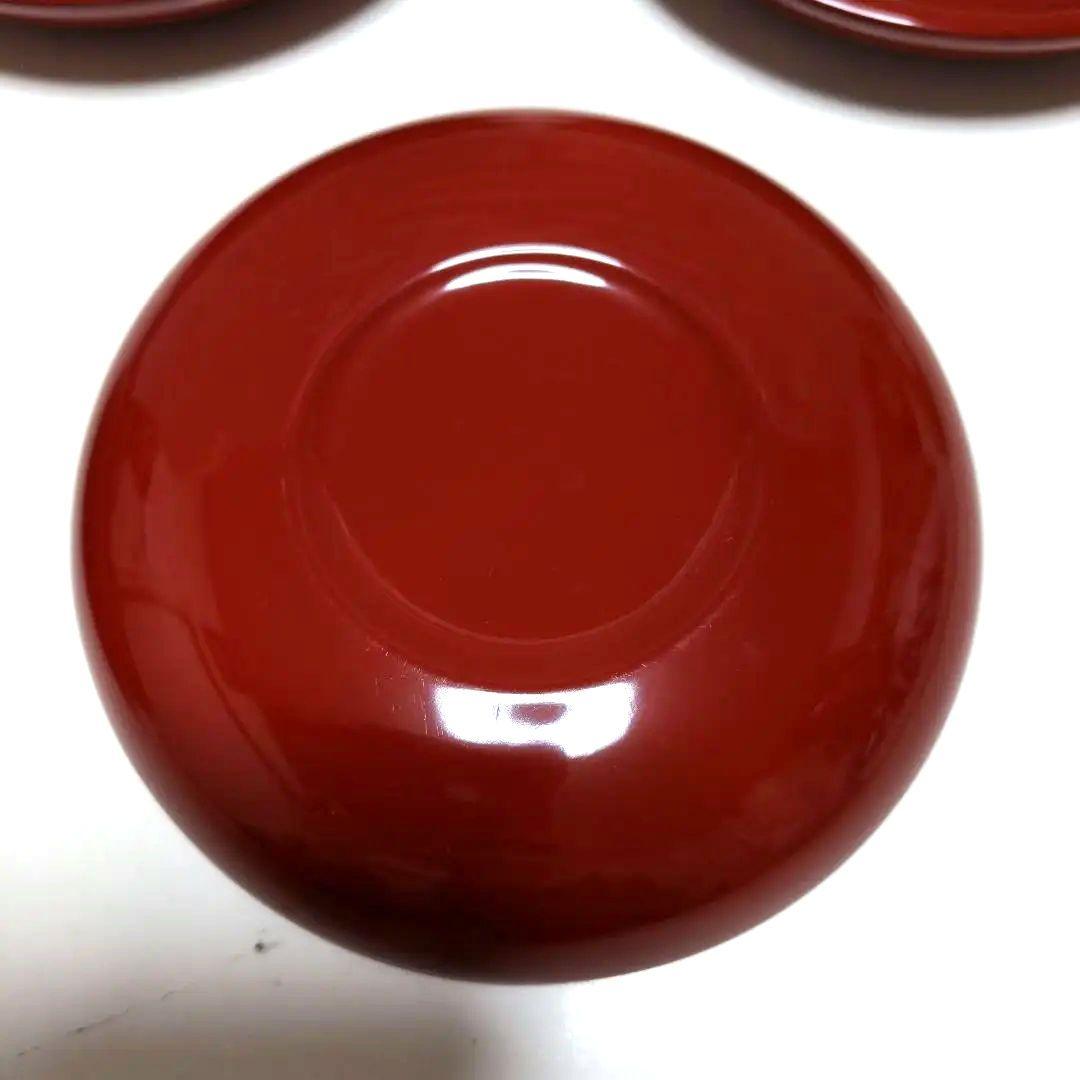 銘々皿 5個 朱 茶器 茶道具 未使用品 - メルカリ