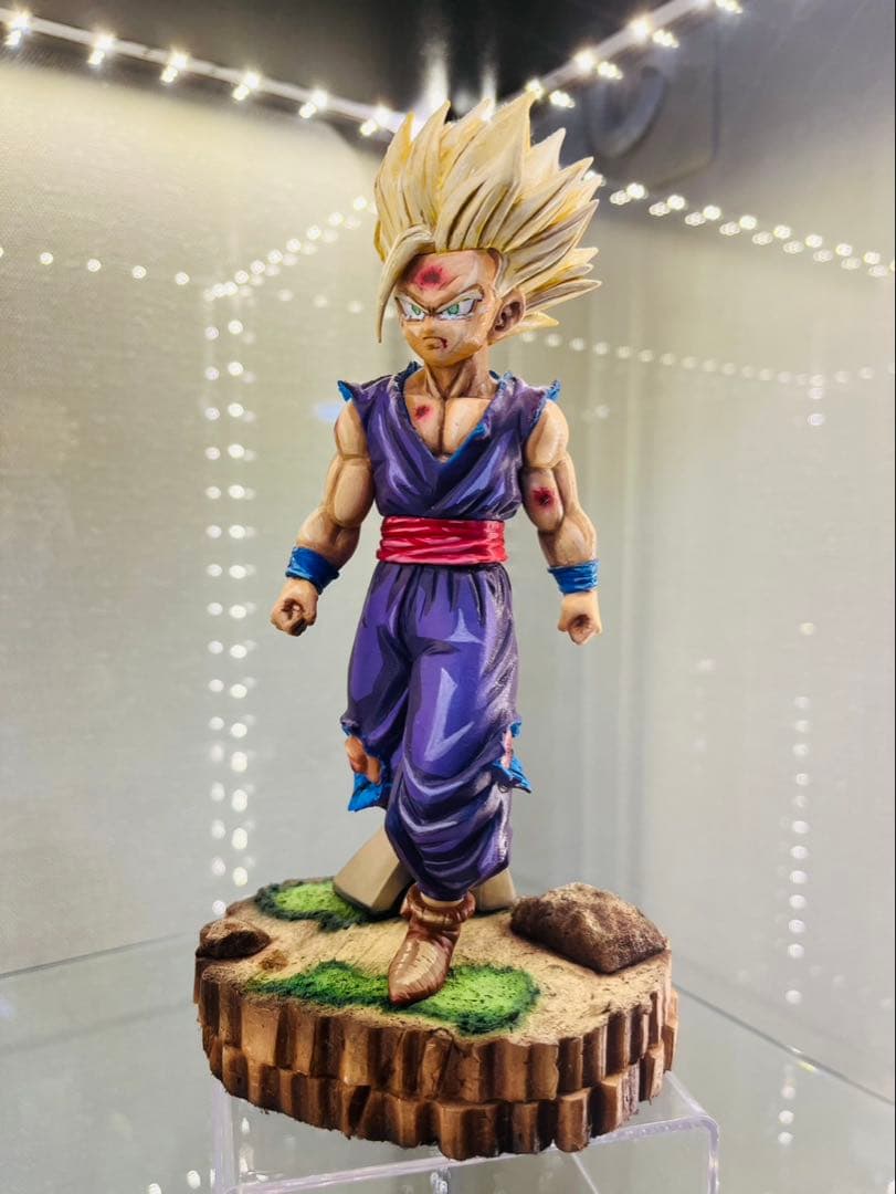 -THE出陣-5 孫悟飯 ジオラマ付き　二次元リペイント