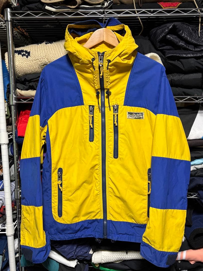 00s y2k ポロラルフローレン テックシェルジャケット wnc ポロラルフローレン POLO RALPH LAUREN ジャケット XS 緑系 中綿