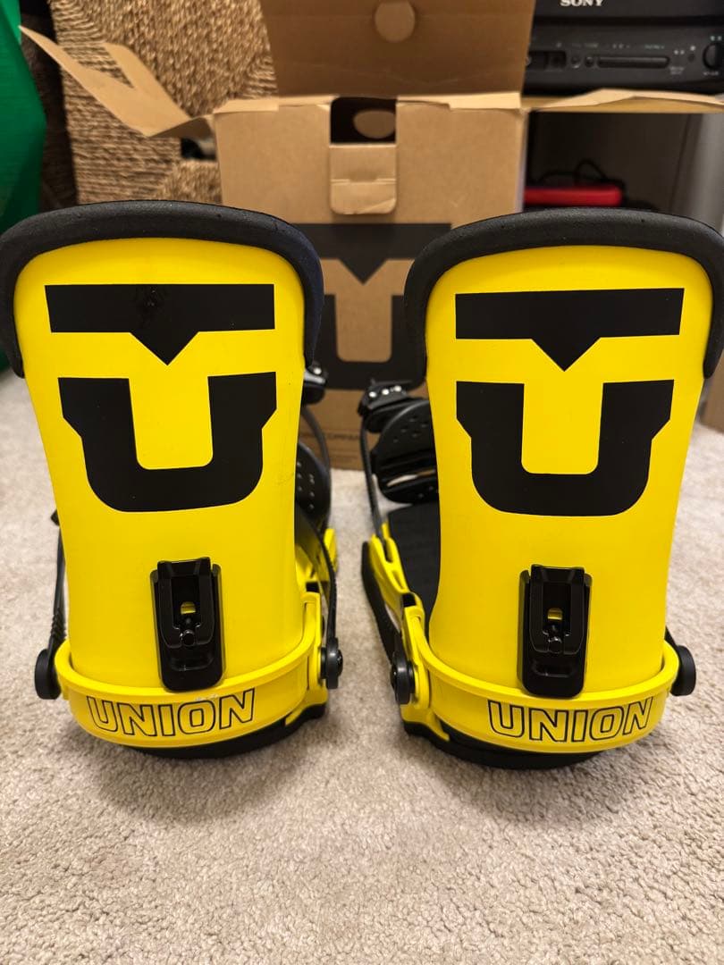 美品✨UNION ユニオン　FORCE フォース　イエロー　22/23モデル　M