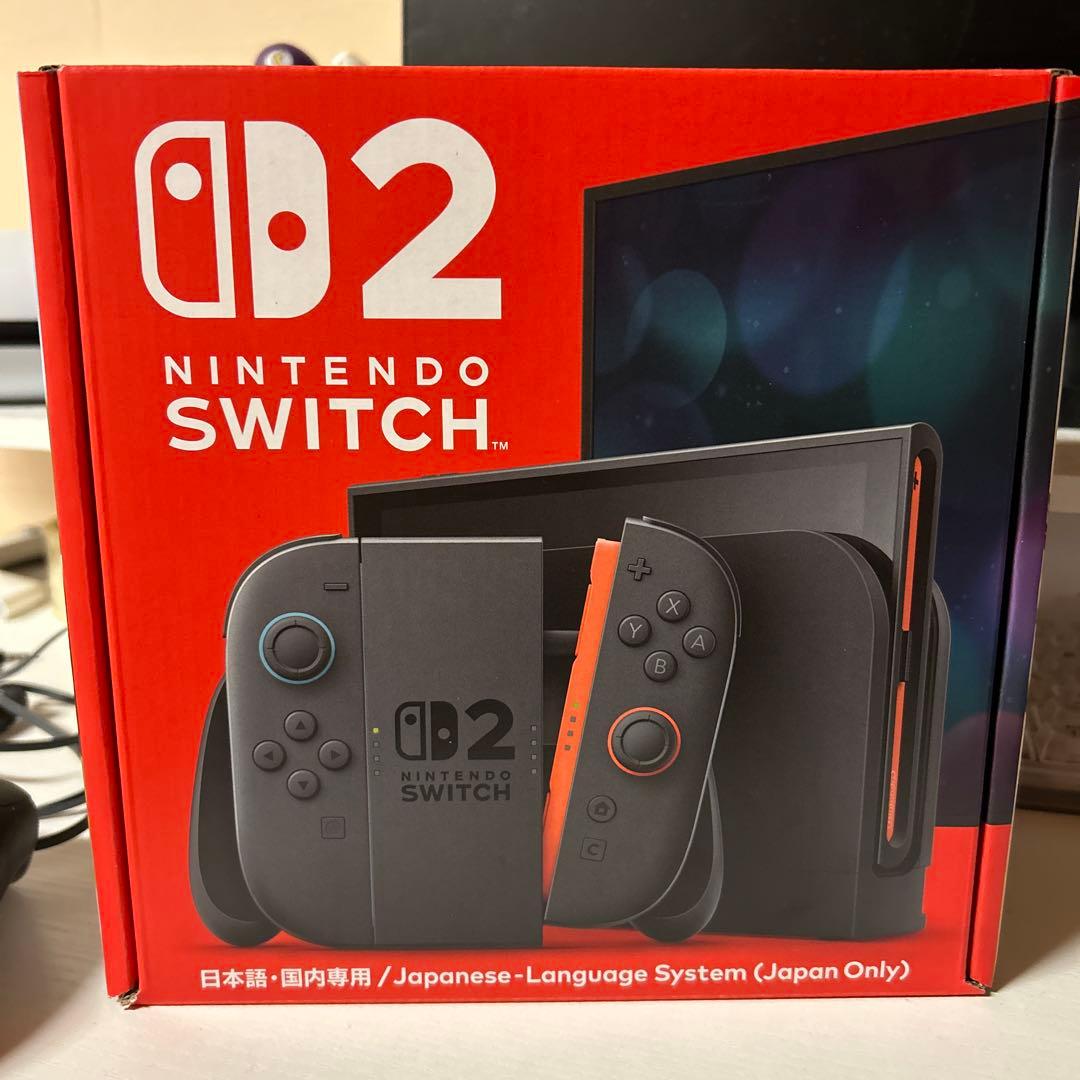 Nintendo Switch2 本体　箱あり