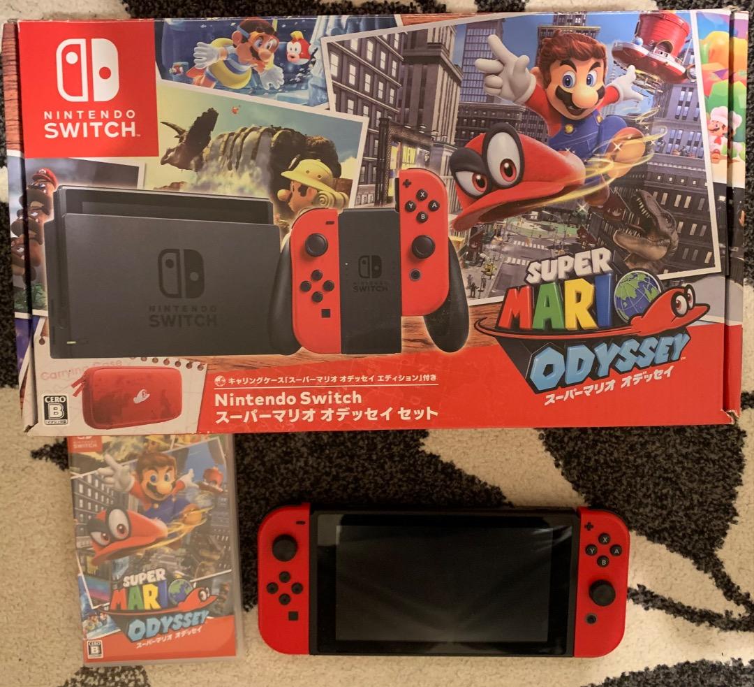 Nintendo Switch スーパーマリオオデッセイセット - メルカリ