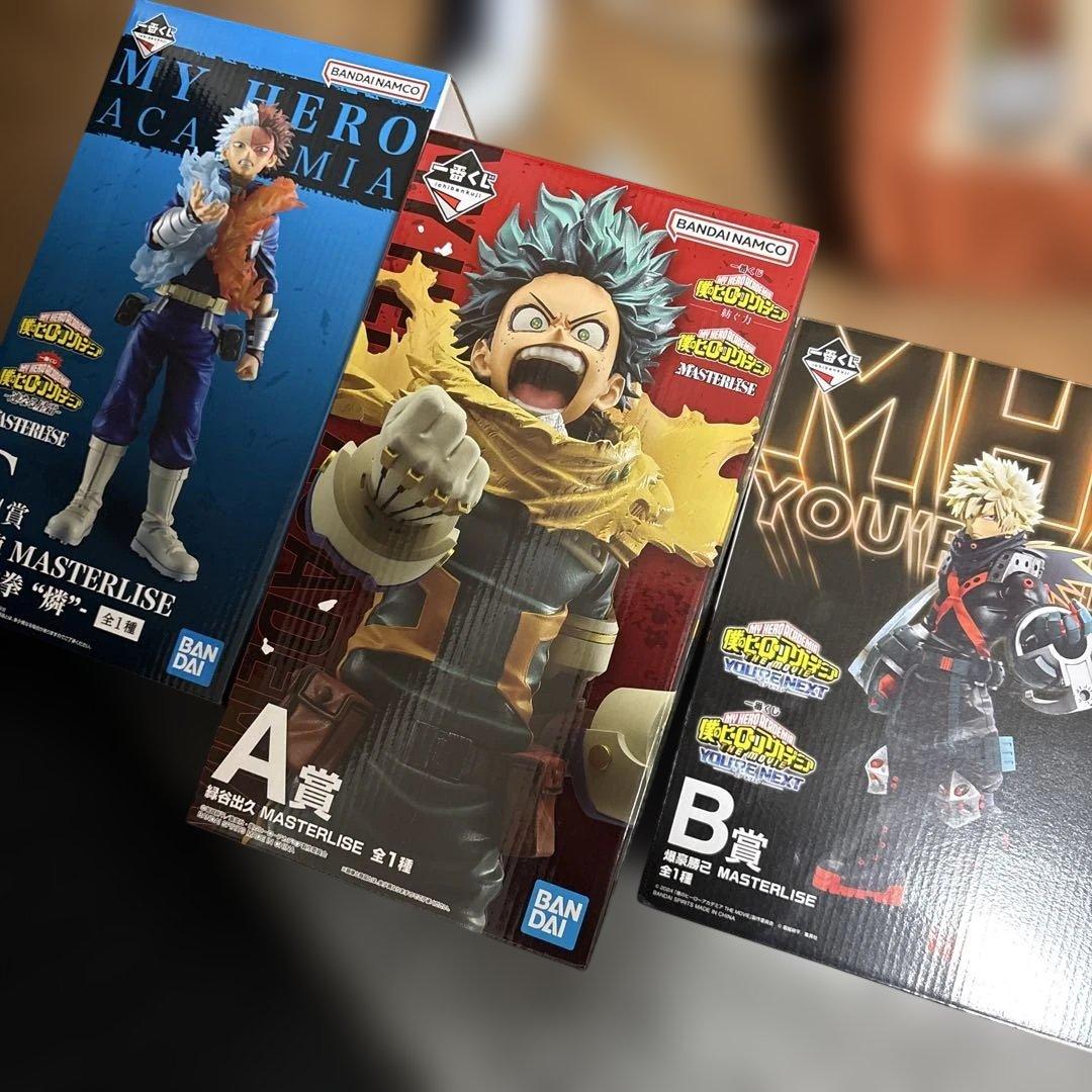 僕のヒーローアカデミア MASTERLISE フィギュアセット