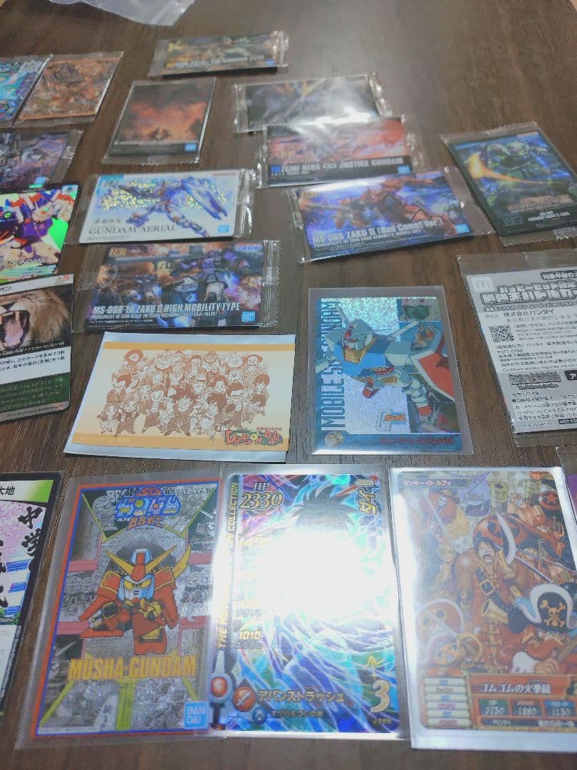 レトロ トレーディングカード ガンダムバトスピデュエマバディファイト