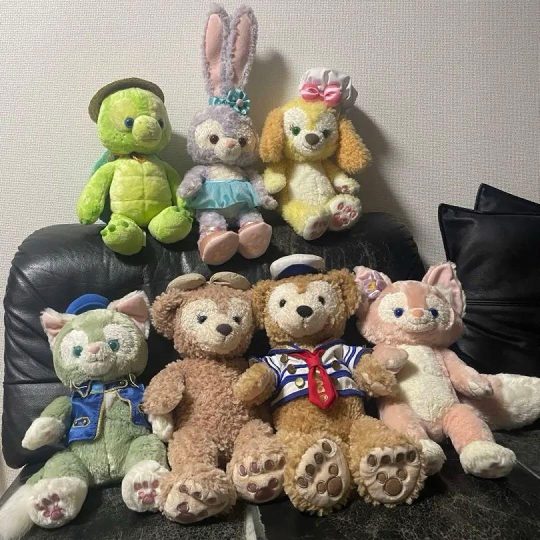 ダッフィ&フレンズ　ぬいぐるみ　7体セット　コンプリート ダッフィー&フレンズ 7体セット ぬいぐるみ ディズニーリゾート - メルカリ