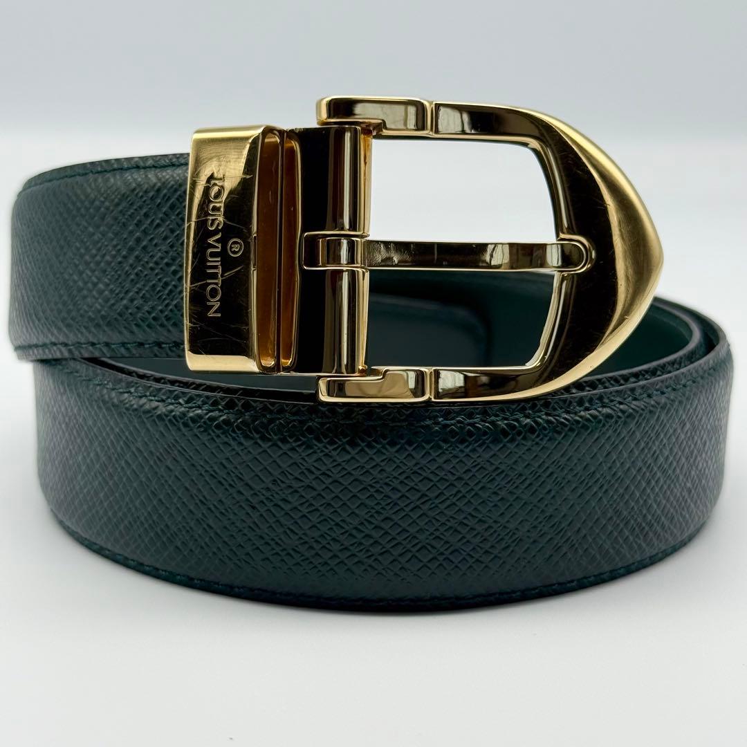 ✨良品✨ルイヴィトン タイガ サンチュール ベルト ユニセックス 純正