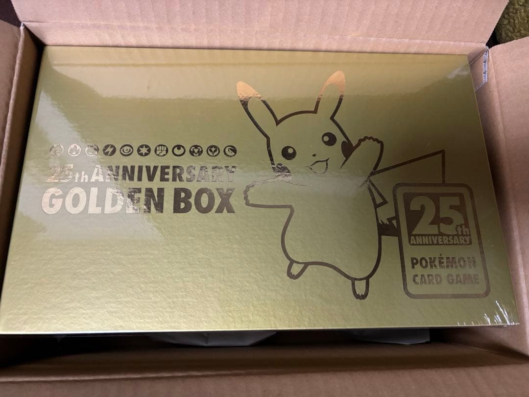 ポケモンカード25th ANNIVERSARY GOLDEN BOX 未開封 - メルカリ