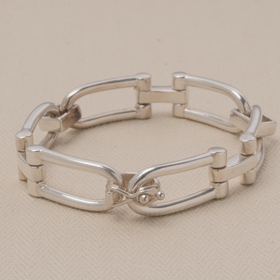 GUCCI ヴィンテージ ホースビット ブレスレット Ag925