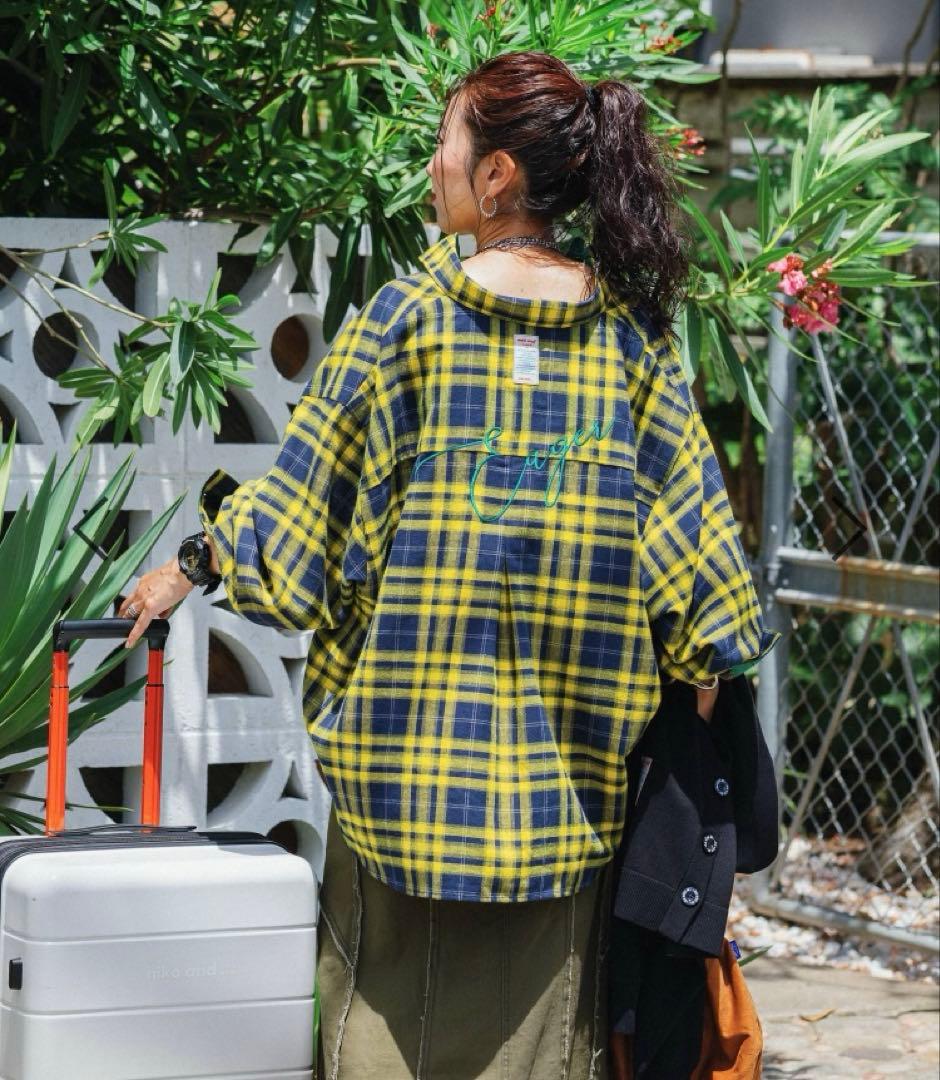 新品】ニコアンド -be with M- Misayoカラフルチェックシャツ - メルカリ