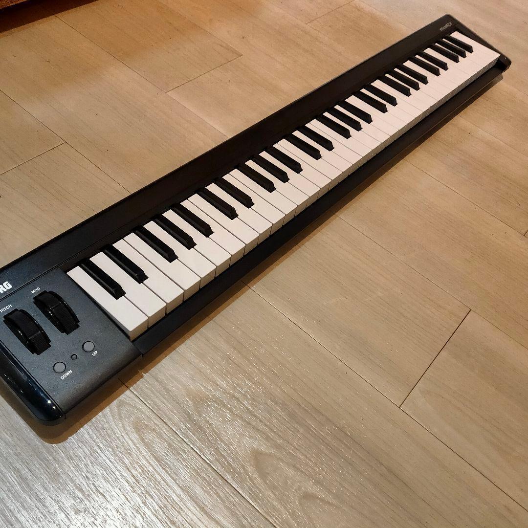 KORG Microkey 2 61 MIDIキーボード DTM USB 有線 KORG コンパクト MIDI キーボード microKEY2-61 [61鍵モデル]【第二