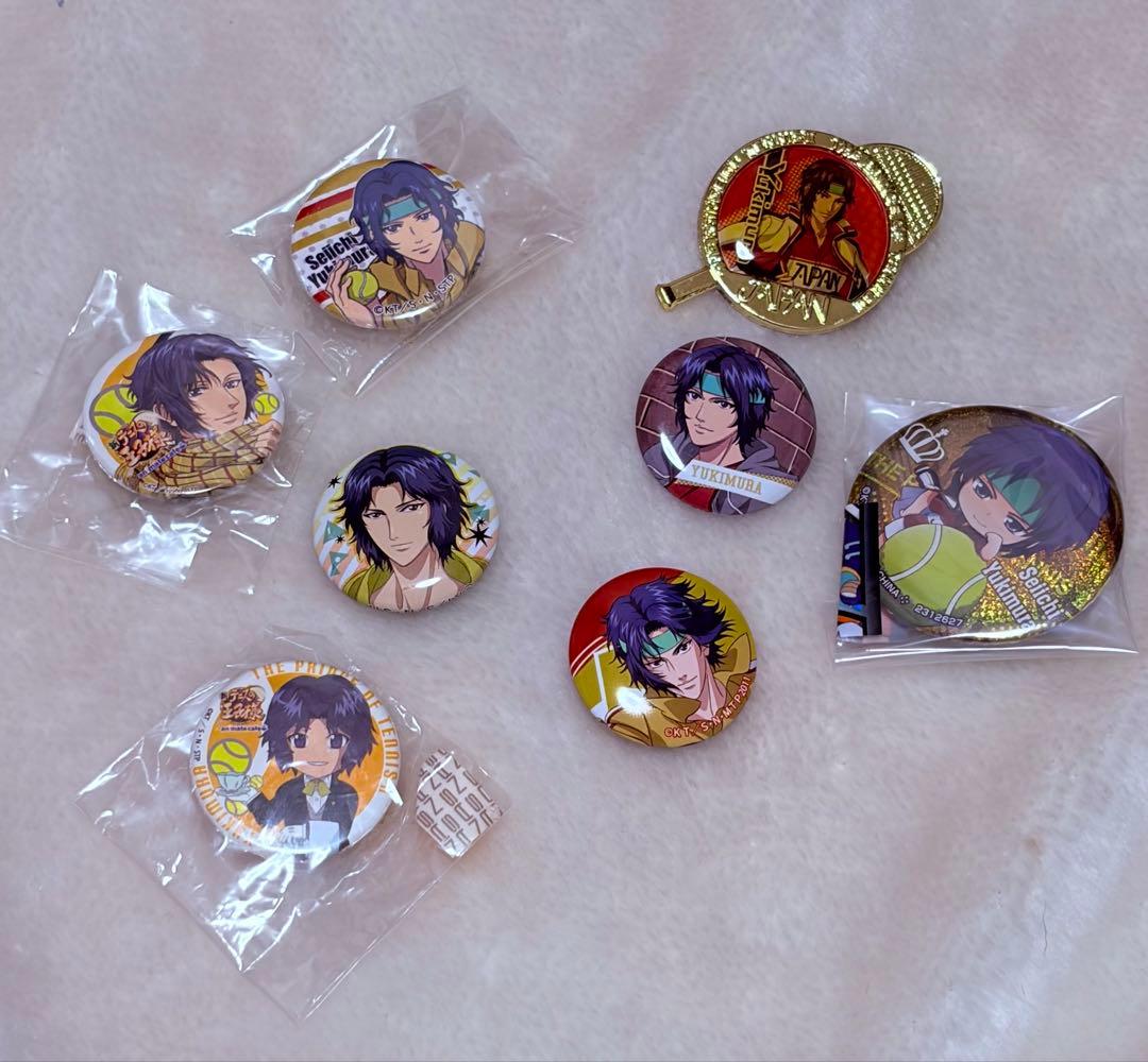 幸村精市 テニスの王子様 テニプリ 缶バッジ セット②