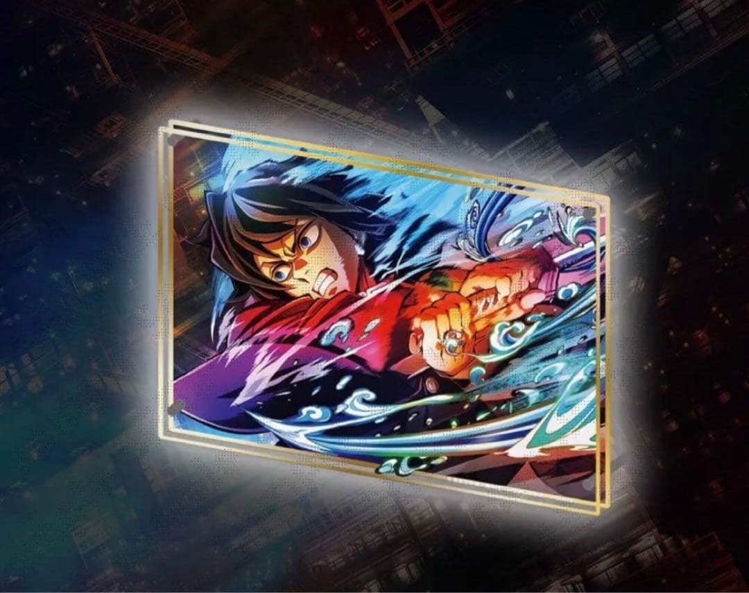 鬼滅の刃　第三弾キービジュアル　くじ A賞　ビッグレイヤードパネル 冨岡義勇 鬼滅の刃】 WEBSHOPくじ A賞【冨岡義勇】ビッグレイヤードアクリル