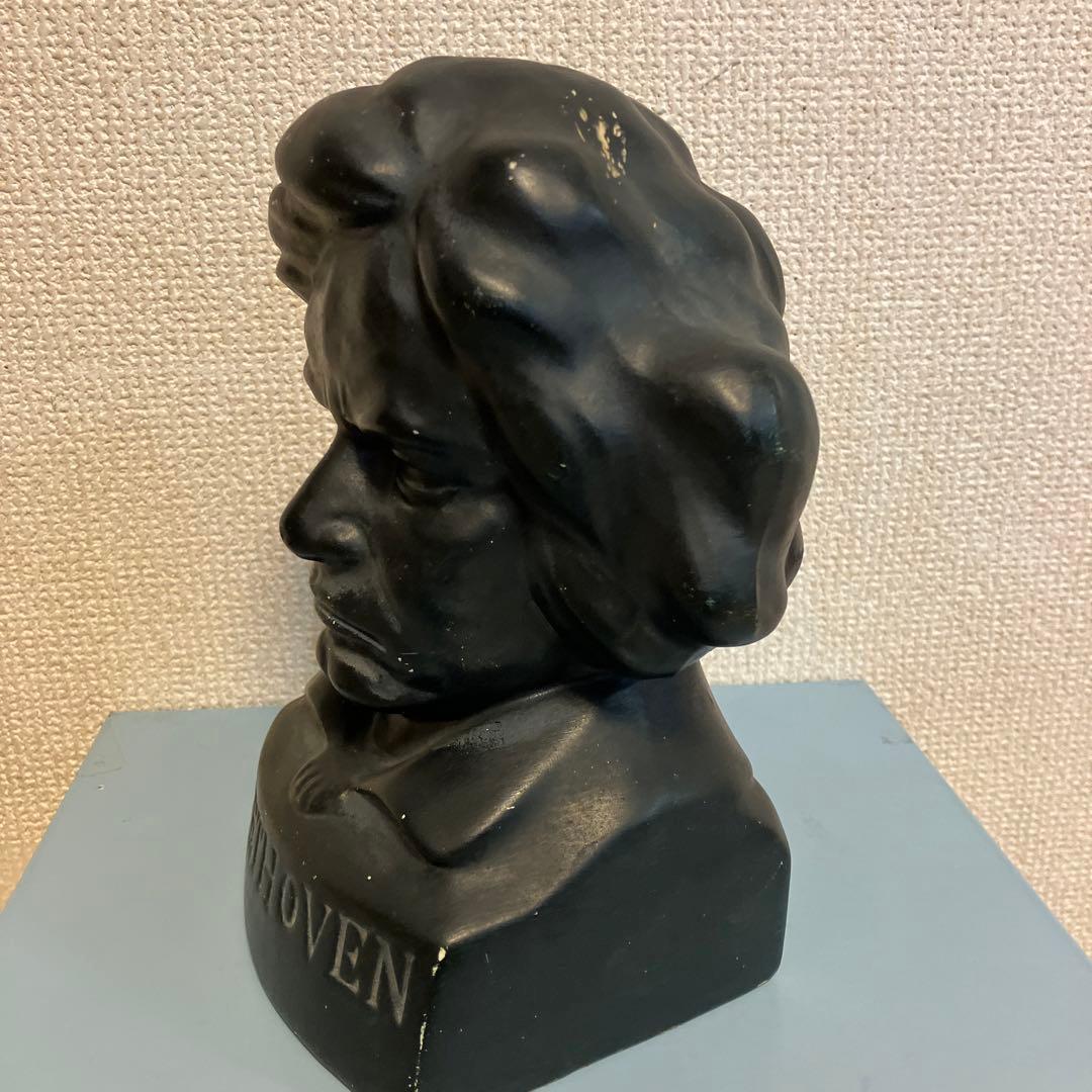 陶器製 ベートーヴェン胸像 ベートーベン音楽家 音楽室 - メルカリ