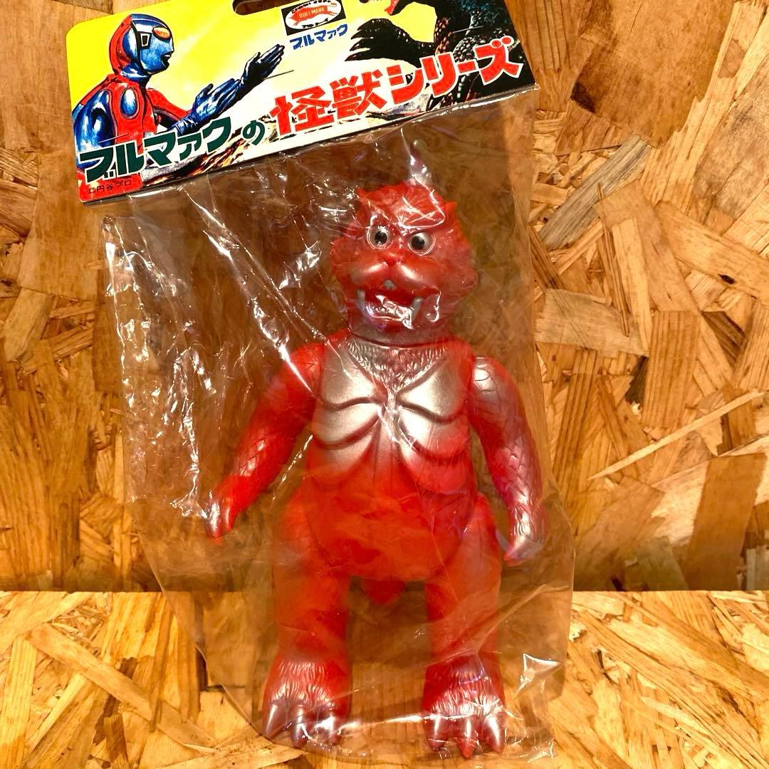 ゴメス ソフビ ブルマァク レッド版 スタンダード ソフビ/ブルマァク BULLMARK/パンドン/レッド｜墓場の画廊ONLINE STORE