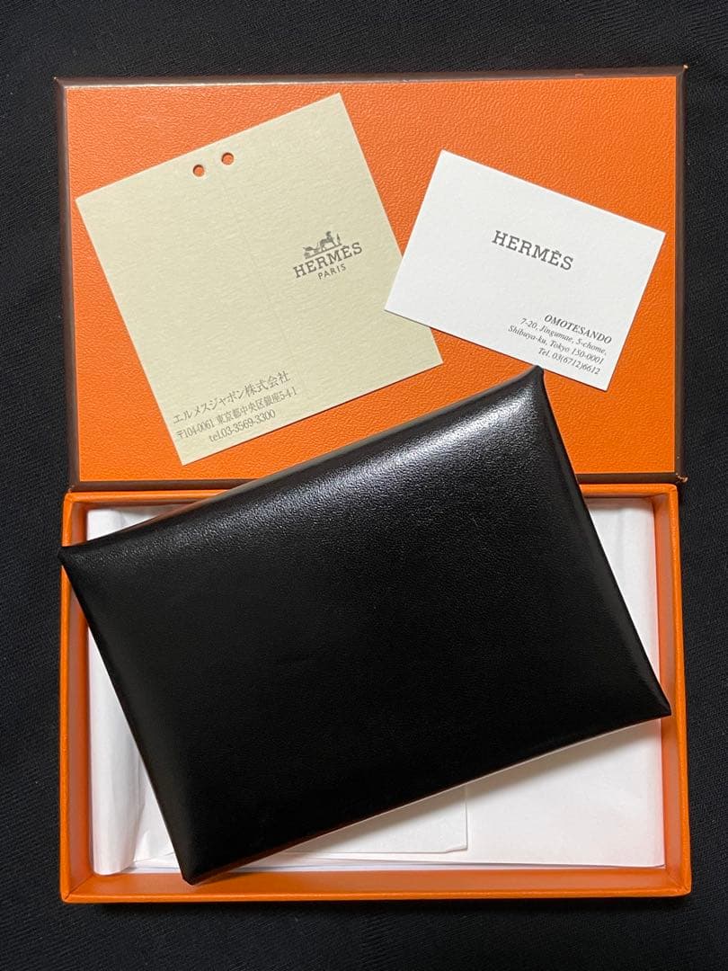 エルメス カルヴィデュオ ボックスカーフ