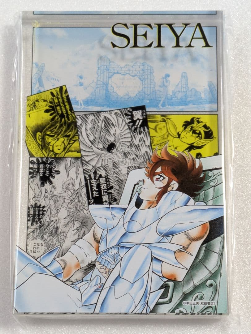 聖闘士星矢 THEN 廃墟の花 掲載記念 アクリルブロック 全5種 新品未