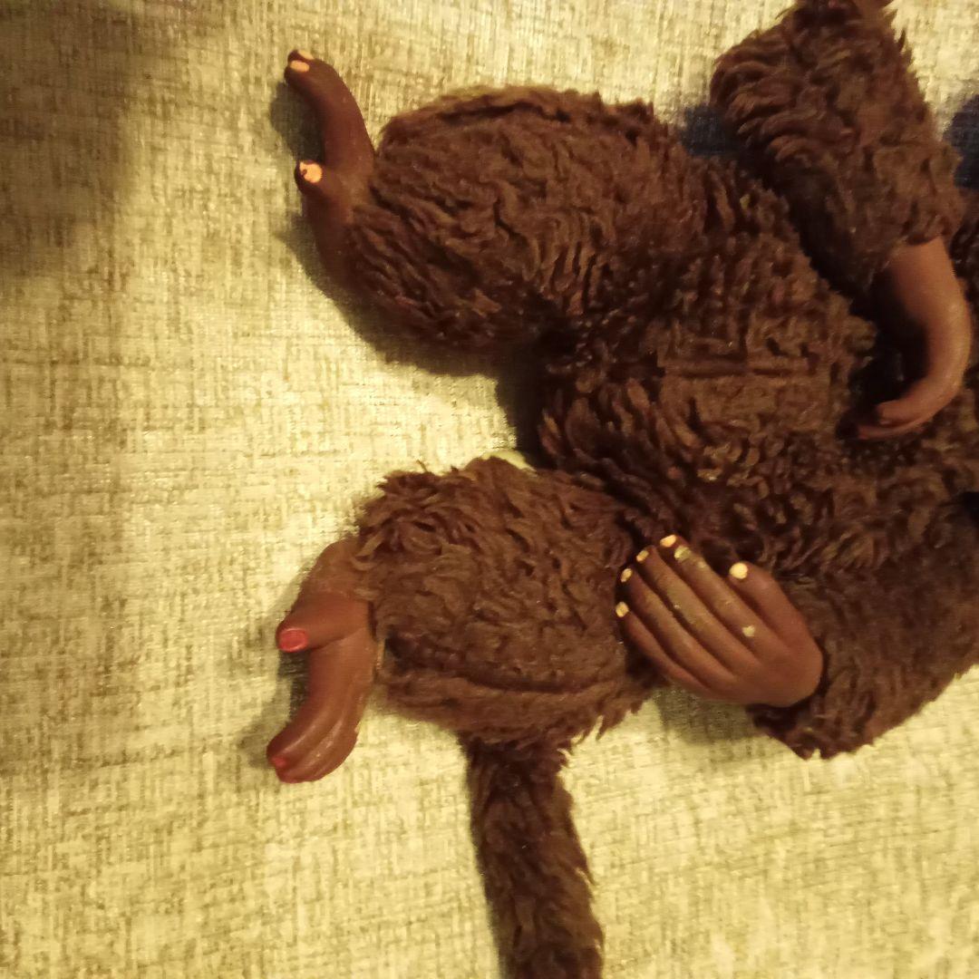 昭和レトロ ヴィンテージ セキグチ製 くたくたモンキーラブラブ サル