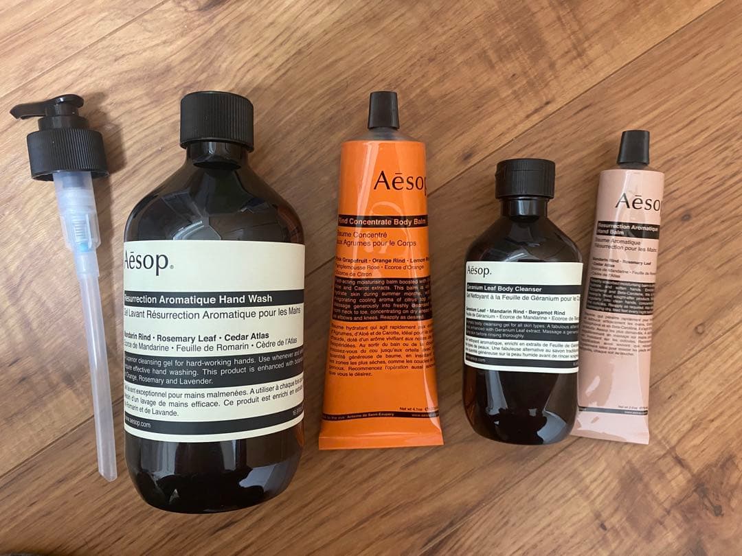 未使用未開封　Aesop ボディケア4点セット