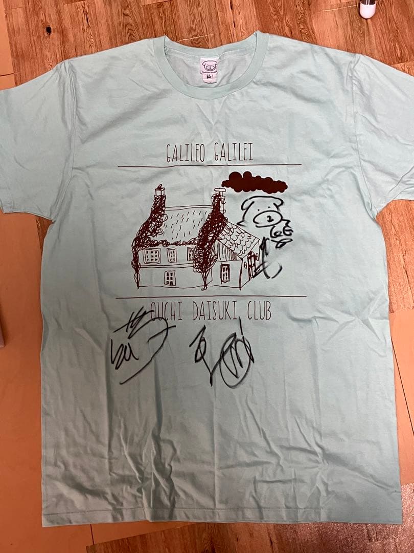 Galileo Galilei サイン入りライブTシャツ