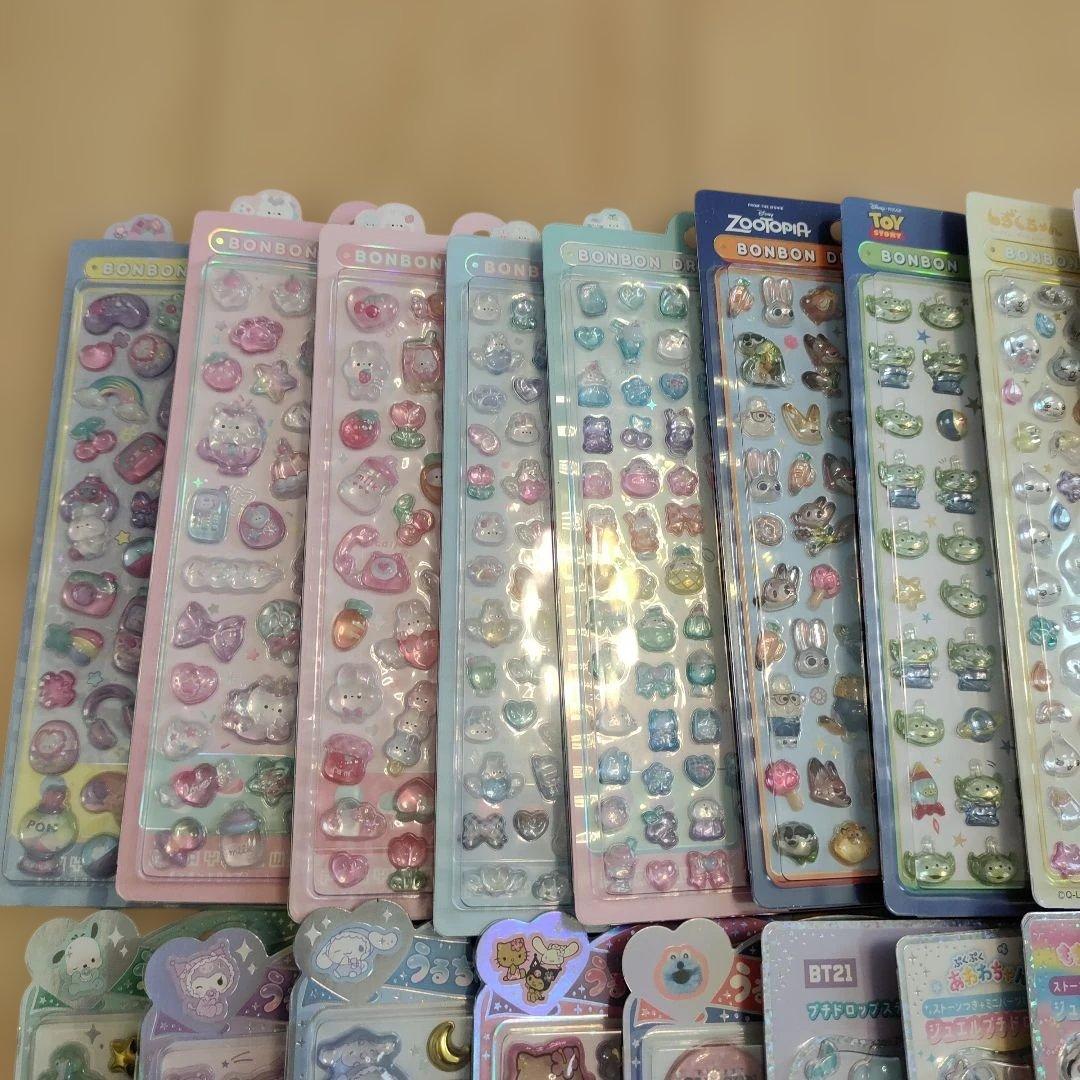 ボンボンドロップシール ボンドロ セット 36枚うるちゅる プチドロ