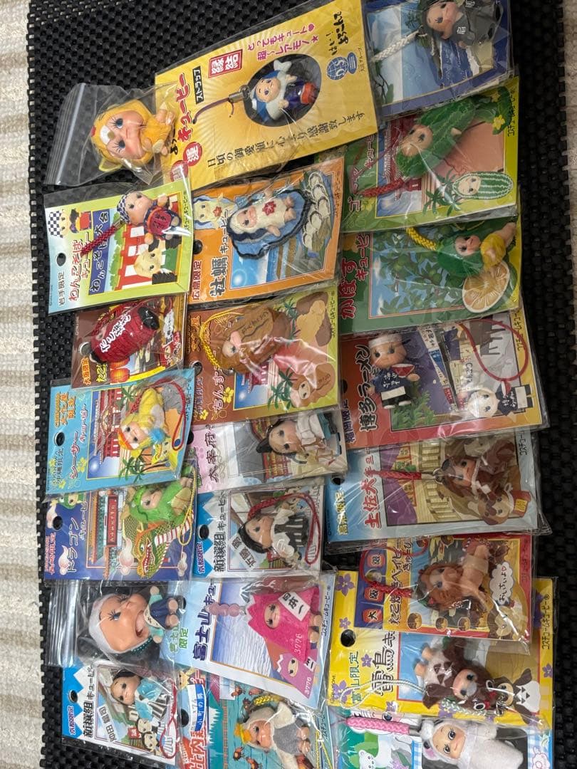 ご当地キューピーストラップ ２２個セット