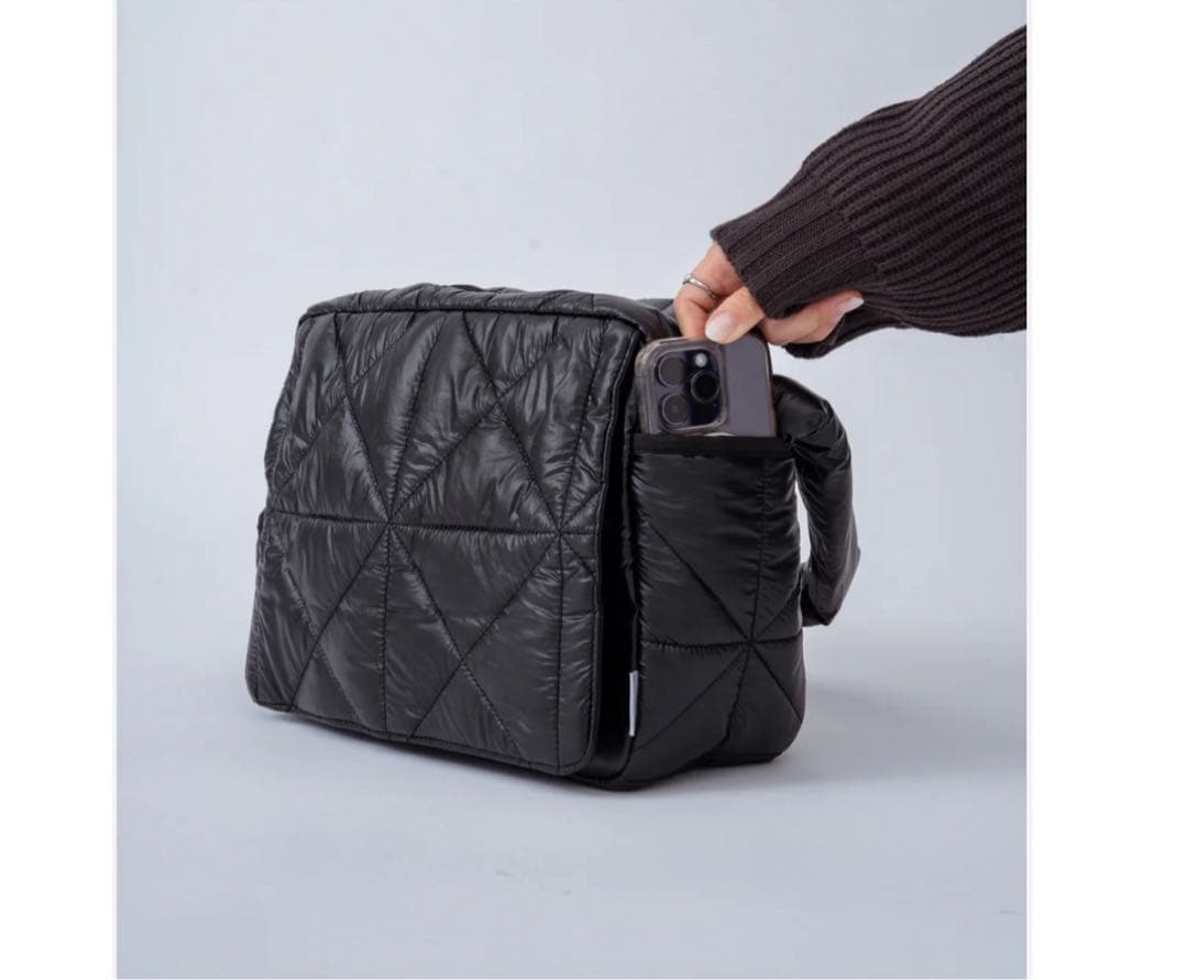 【RICH RAISE】リッチレイズ　マザーズバッグ　ブラック