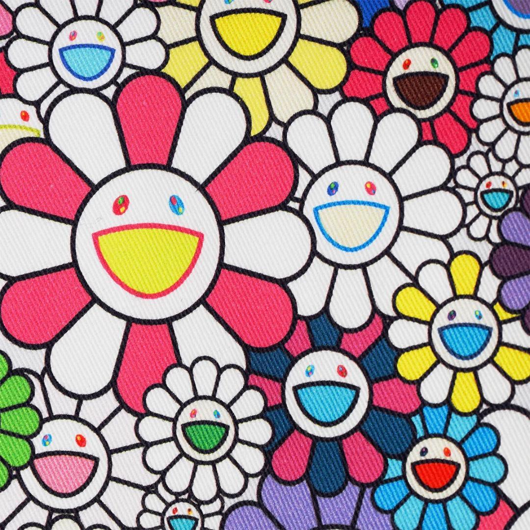 村上隆 マルチカラーフラワー トートバッグ 