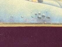 【真作】絵画　ミリッチ　喜びの村　柔らかな風景に癒される一枚　Y113