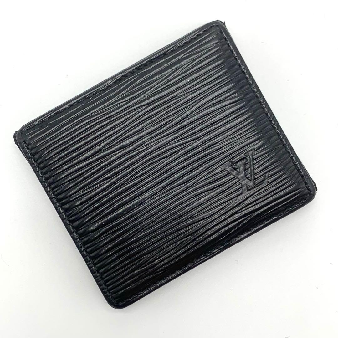 LOUIS VUITTON ポルトモネボワット ケース　エピ ノワール