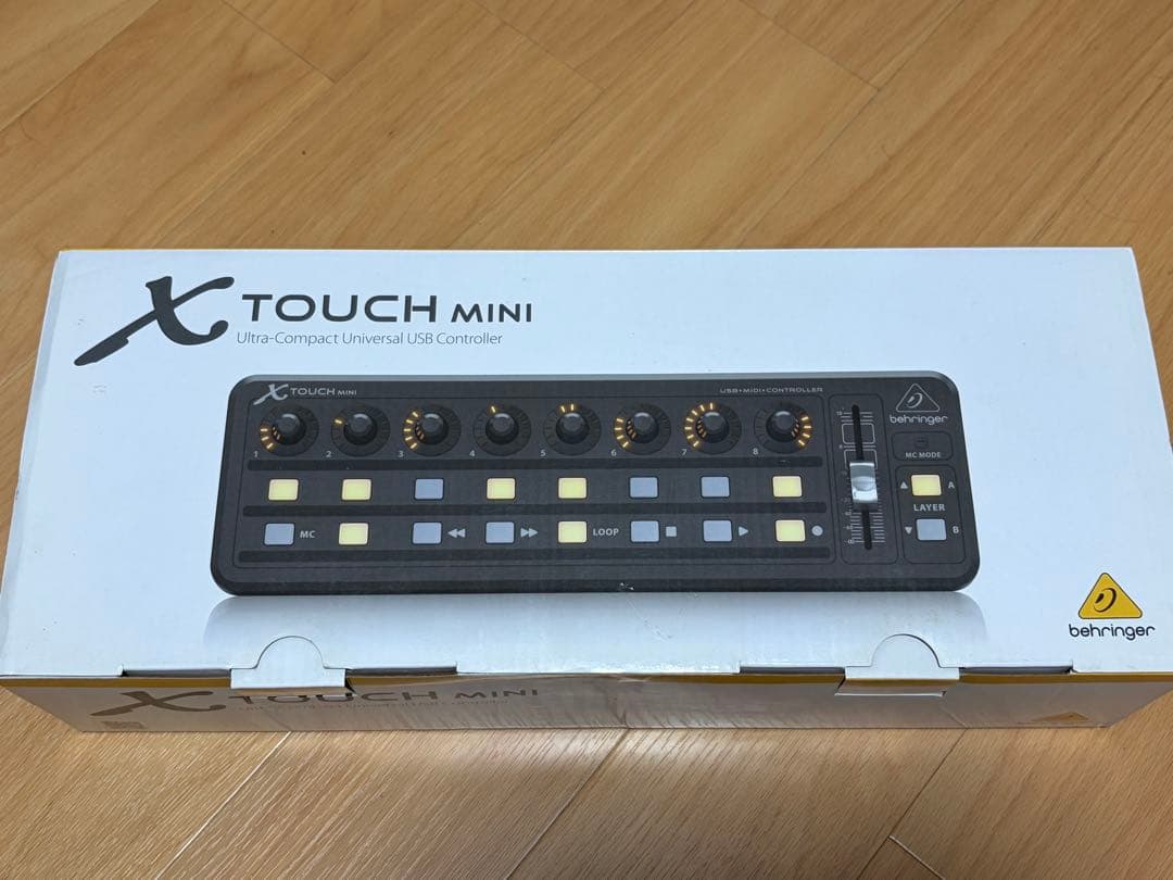 behringer X TOUCH MINI MIDIコントローラー Behringer X-Touch Mini Ultra-compact Universal USB Controller