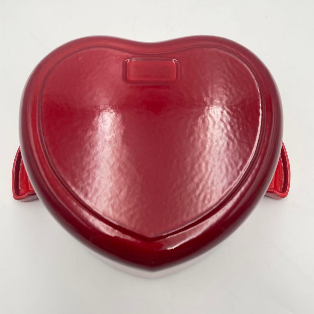 専用　ル・クルーゼ ココット・ダムール ハート型鍋 2.0L チェリーレッド