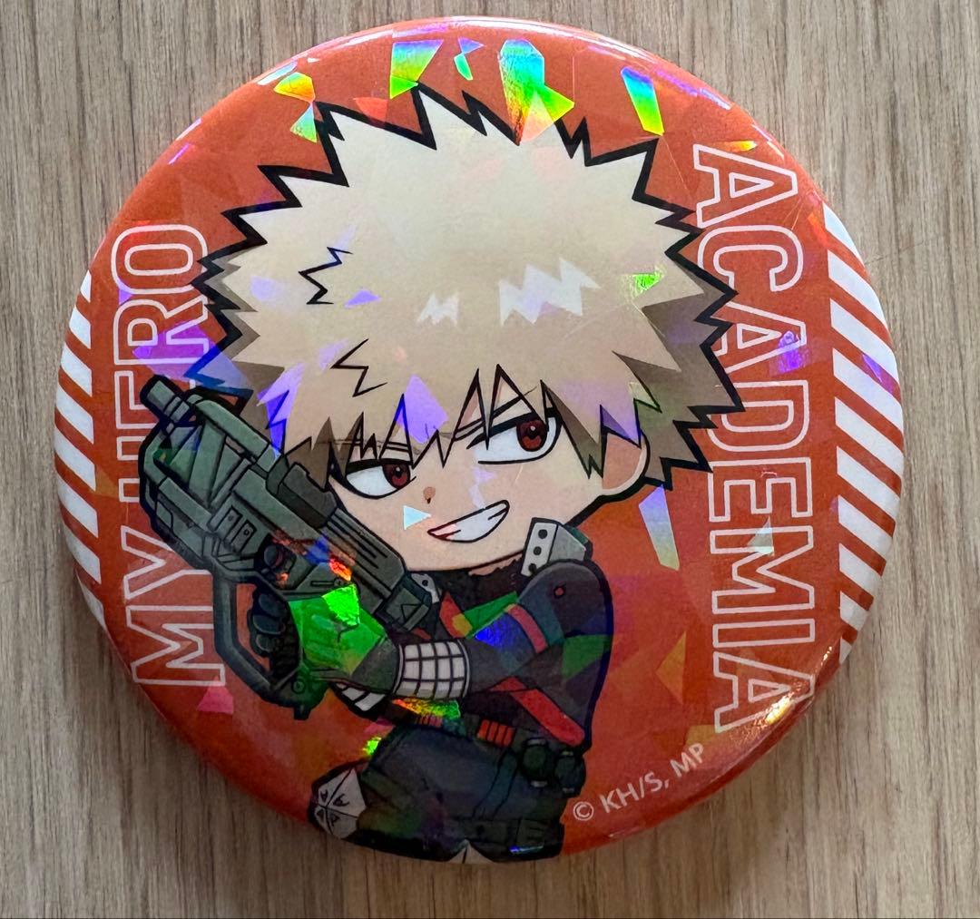 ヒロアカ ネスタリゾート ミニキャララメ缶バッジB (爆豪勝己) - メルカリ