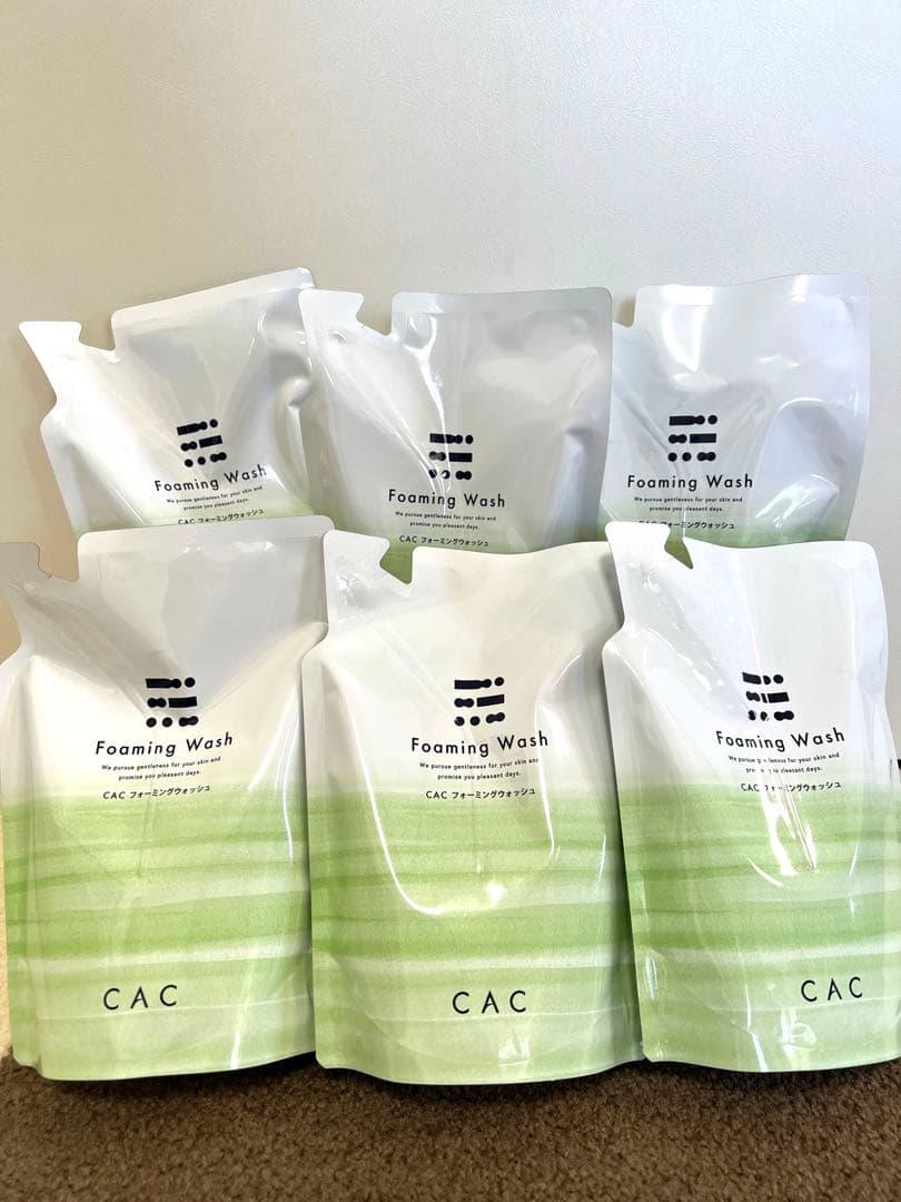ＣＡＣ化粧品　フォーミングウォッシュ レフィル　6袋 詰め替え用 cac